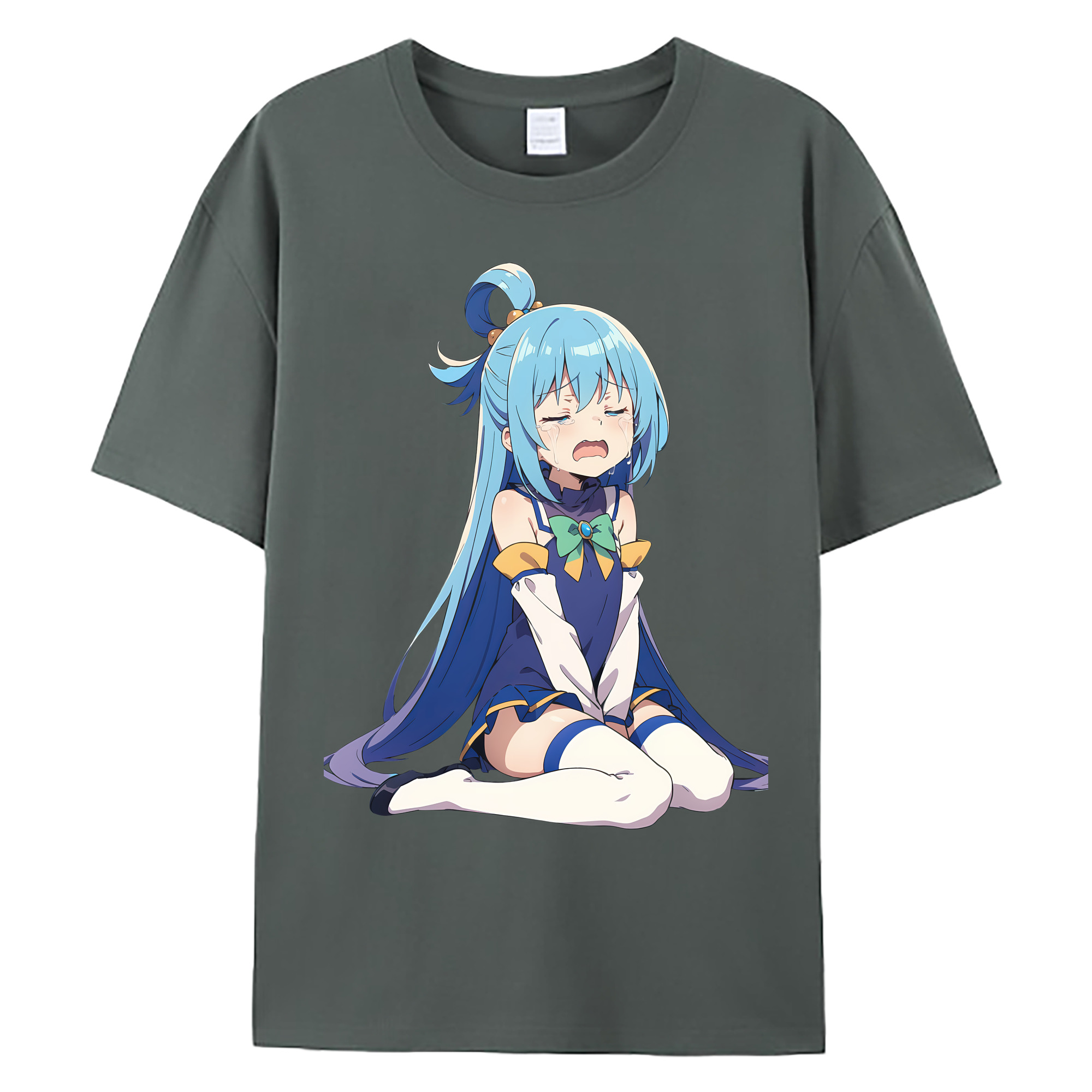 （画像用） 転スラ Regarding Reincarnated to Slime 綿100％ メンズ半袖Tシャツ｜肌触りやわらか＆通気性